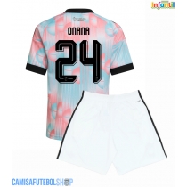 Camisa de time de futebol Bélgica Amadou Onana #24 Replicas 2º Equipamento Infantil Mundo 2026 Manga Curta (+ Calças curtas)